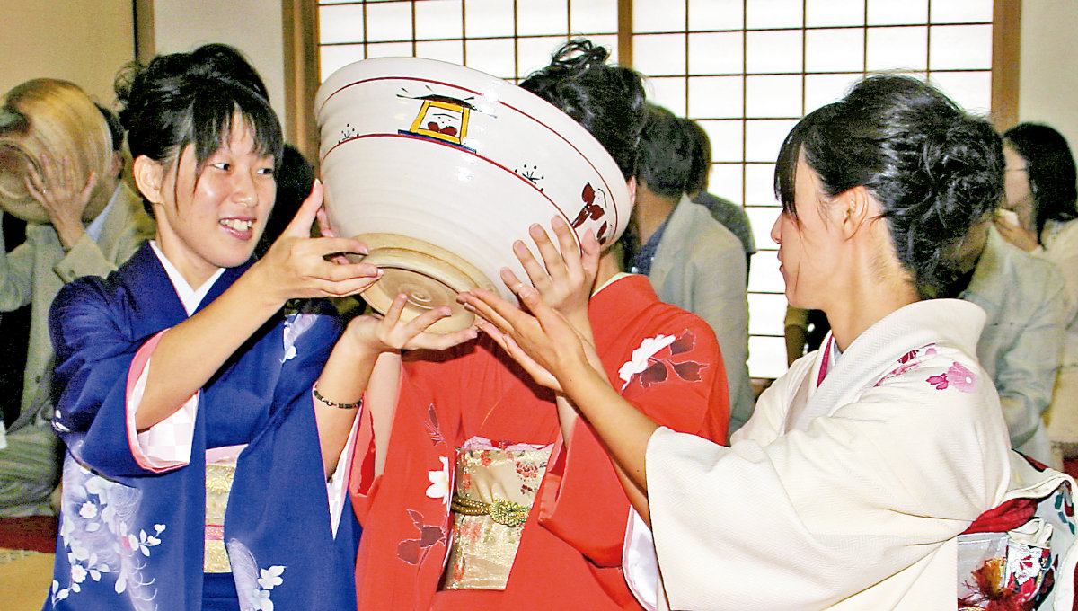 西大寺の「大茶盛式」