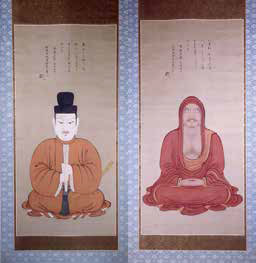 達磨大師画像と聖徳太子画像